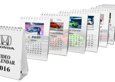 VideoYouBook – Video Calendar in print
